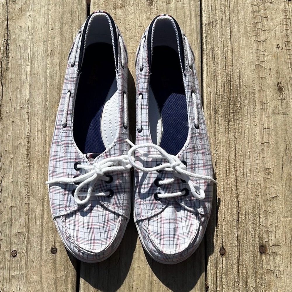 Keds Plaid Slip On Size 8.5 - Picture 2 of 6